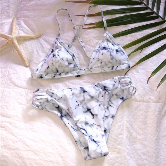 Zaful Other - Marble bikini